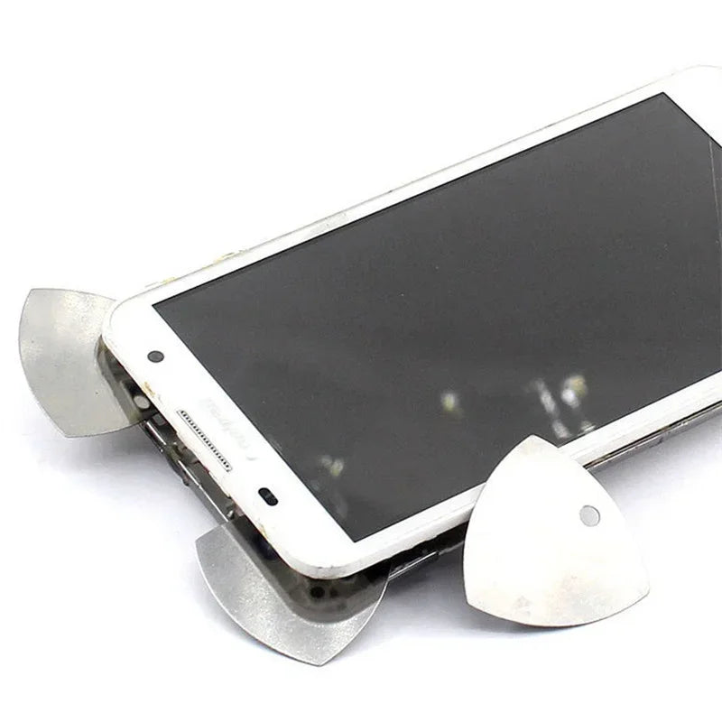 10/20/50PCS Metal Phone Opening Tools – Guitar Pick Pry Openers for iPhone, iPad, Tablet & PC Disassembly Repair Kit