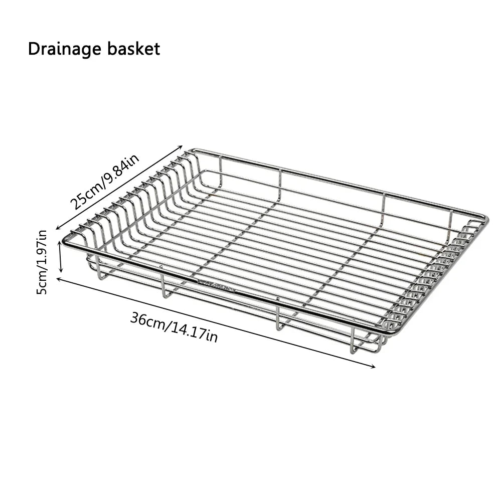 Detachable Stainless Steel Spider Stove Table Board – Flexible Drain Basket for IGT Series