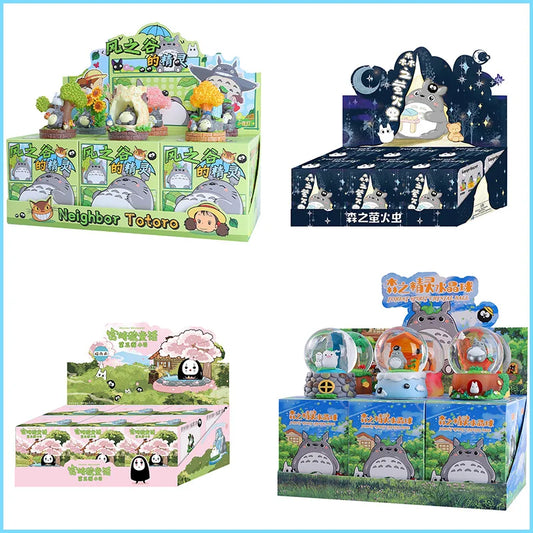 Hayao Miyazaki Forest Elf Crystal Ball Blind Box | Cute Luminous Desktop Ornament Toy
