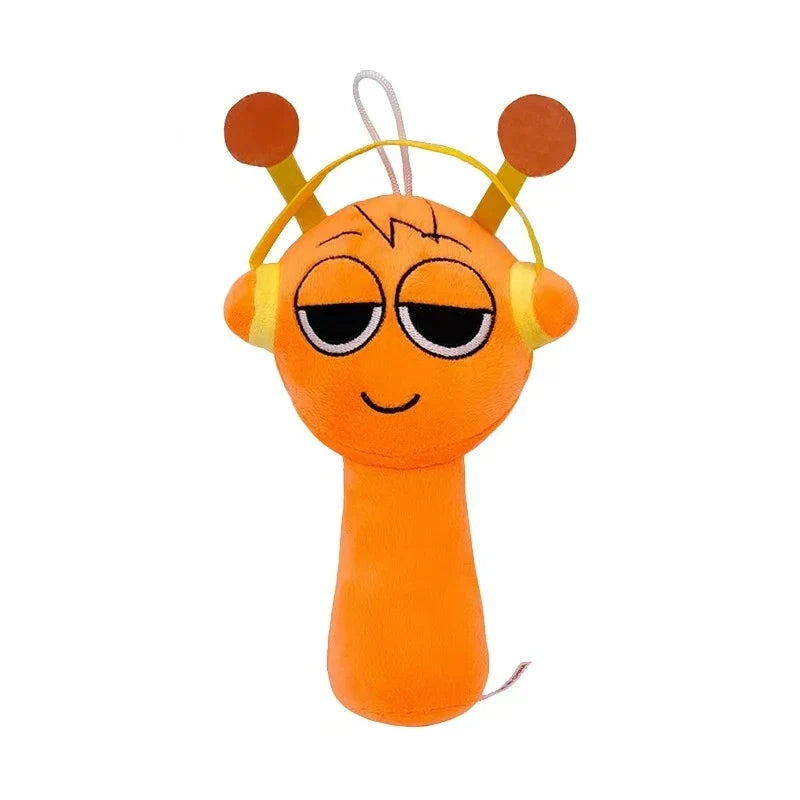 Sprunki Plush Toy Set Soft Cartoon Stuffed Animal Plush Dolls Collectible Fan Gift for Birthdays & Christmas
