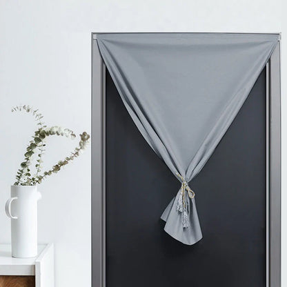 100% Blackout Self-Adhesive Curtain – Punch-Free Sunshade for Bedroom, Window, Door, and Balcony with Privacy and Insulation