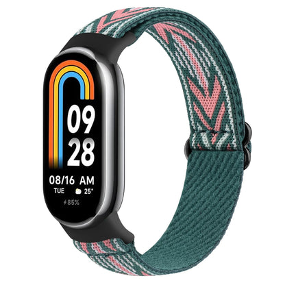 Nylon Loop Strap for Xiaomi Smart Band 9 & 8 – Elastic NFC Replacement Wristband Bracelet