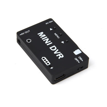 Mini FPV DVR Video Audio Recorder with Built-In Battery for RC Drones VR Goggles and FPV Monitors