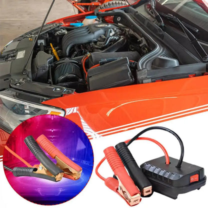 Car Lithium Battery Converter Charger Clip – Jump Starter Booster Cable Adapter for Makita Tools, Emergency Auto Igniter & DIY Power Use