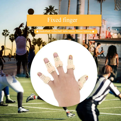 Tcare Adjustable Finger Splint Brace — Finger Support Protector for Arthritis, Joint Injury & Pain Relief