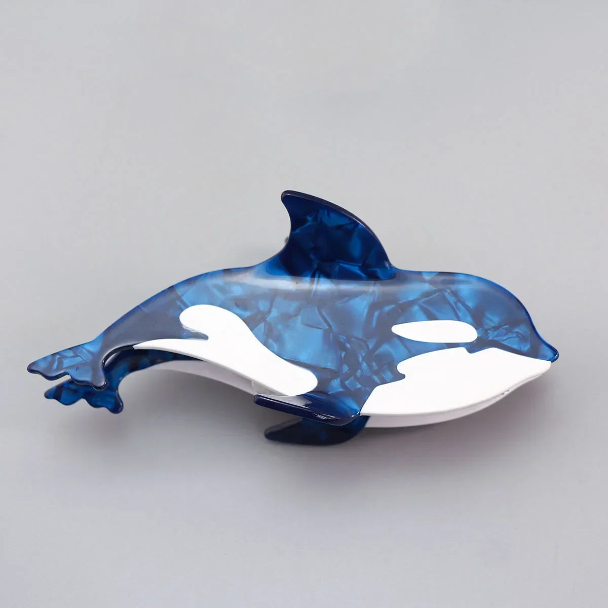 Ocean Beach Series Hair Claw | Hippocampus, Jellyfish & Dolphin Acetate Hair Clip for Women & Girls