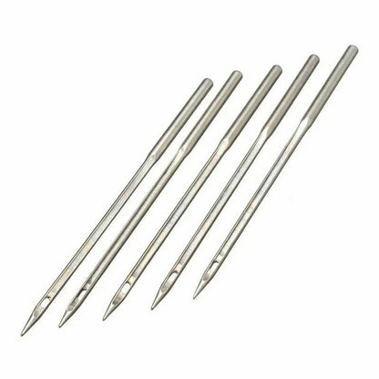 5/10 Pcs Sewing Leather Awl Needles Tool Set – Crochet Bent Hook Needle Stitcher for Shoes DIY Repair and Craft Making
