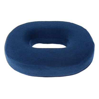 Memory Foam Donut Ring Seat Cushion Pillow | Comfort Chair Cushion for Pregnancy, Office, Travel & Pain Relief