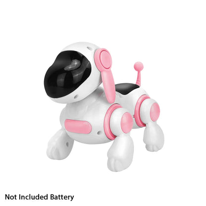 Smart Interactive Robotic Dog Toy - Walking, Singing, Lights & Music Educational Toy for Kids
