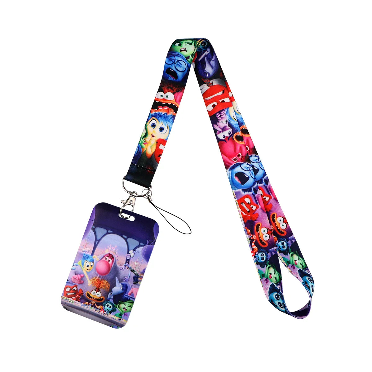 Cartoon Stitch Credential Holder Lanyard – Cute Neck Strap for Keychain, Pass & Credit Card Holder Accessories