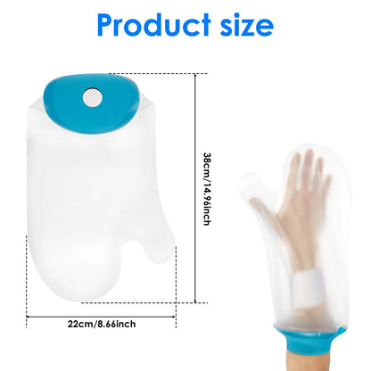 Waterproof Arm & Hand Shower Cast Cover – Adult Protective Sleeve for Wounds, Fractures & Bandages