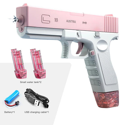 M416 Electric Water Gun – Full Automatic Shooting Toy for Kids, Boys, Girls & Adults, Summer Beach Outdoor Fun Gift