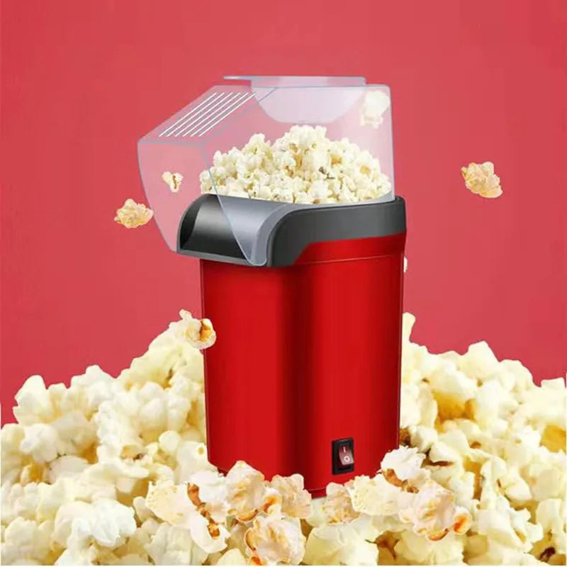 Mini Electric Popcorn Maker: Fully Automatic Household Appliance for Home Kitchen - Easy Popcorn Machine