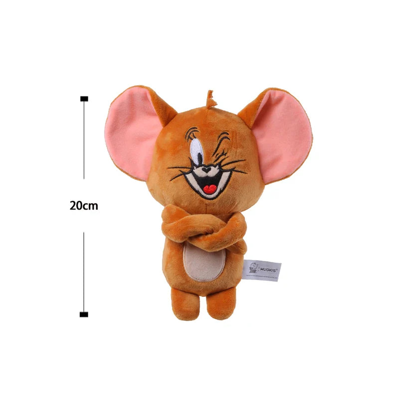 Anime Tom & Jerry Plush Toy — Cute Cat & Mouse Stuffed Animal Doll for Kids Gift, Free Shipping