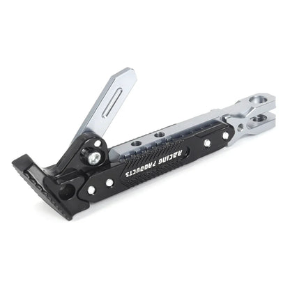 Metal Motorcycle Side Kickstand - Heavy Duty Foot Bracket Parking Stand for Stable Motorbike Support