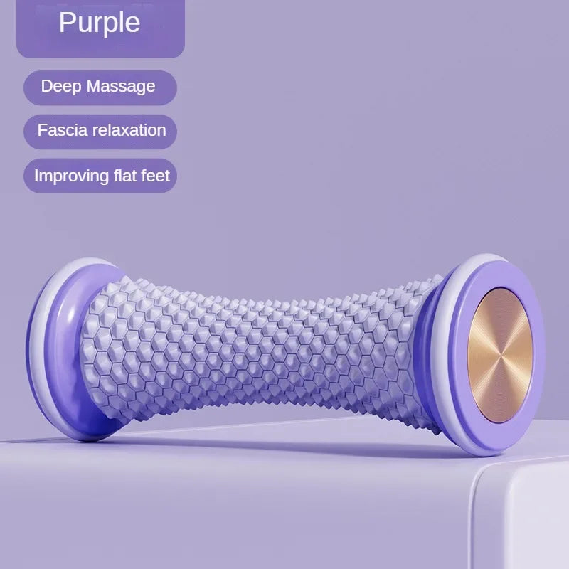 Foot Massage Roller & Yoga Massage Ball – Plantar Fascia & Muscle Relaxation Manual Foot Massager