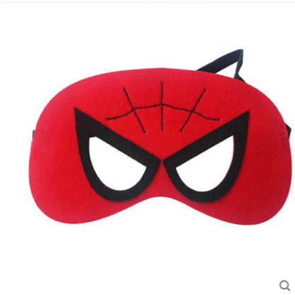 Halloween Superhero Masks — Christmas & Birthday Party Dress-Up Cosplay Mask for Kids, Children’s Favor & Mystery Gift