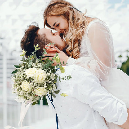 10/15pcs Artificial Baby's Breath Flowers – Fake Gypsophila for Wedding, Party and Home Decor | DIY Floral Bouquets