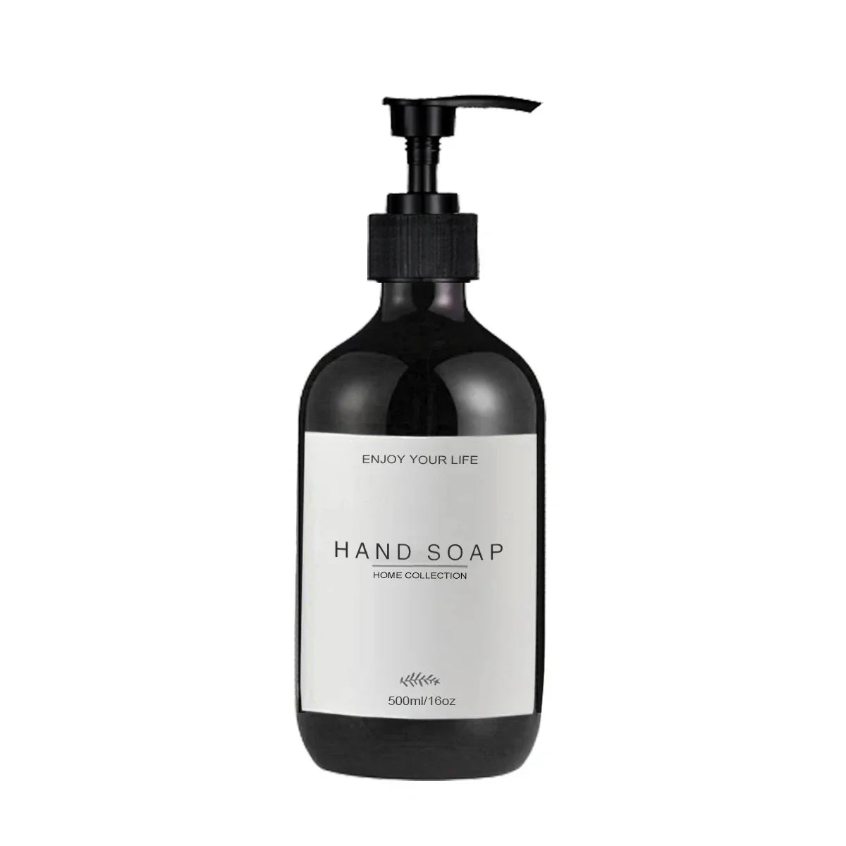 Kitchen Sink Soap Dispenser Bottle with Waterproof Labels – Refillable Dish Pump for Countertop