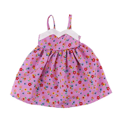 18-Inch Doll Nightdress Outfit — Purple Series Clothes for American & 43CM Baby Dolls, Our Generation Doll Gift