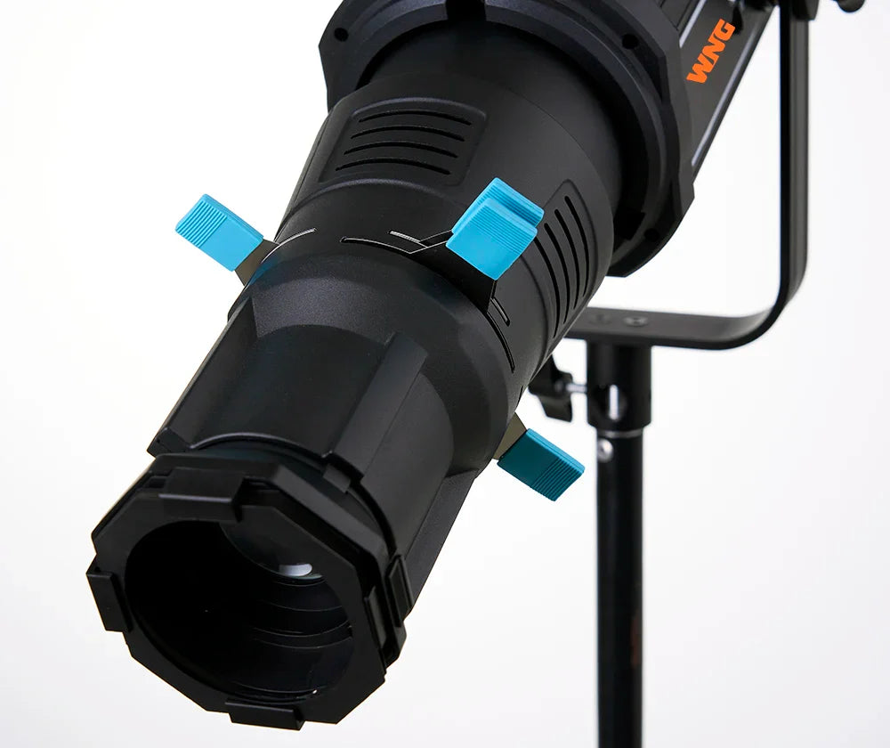 Focalize Conical Snoot Bowens Mount – Photography Condenser with Geometric Sheet Shapes, Gobo Filters & Gels