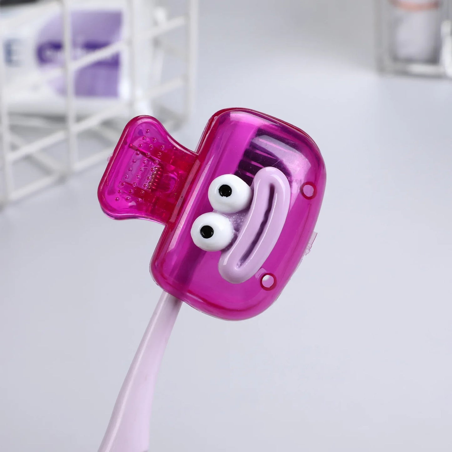 1/4PCS Toothbrush Covers - Portable Travel Toothbrush Head Protectors & Bathroom Storage Caps
