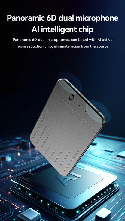 8-128GB AI ChatGPT-4 Voice Recorder – Intelligent Audio Recording, Call Transcription & Voice-to-Text Device