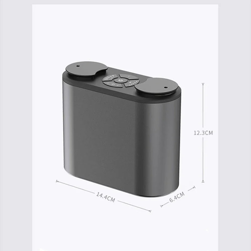 Waterless Aroma Diffuser – USB Aluminum Essential Oil Nebulizer, Aromatherapy Humidifier for Home & Hotel Use