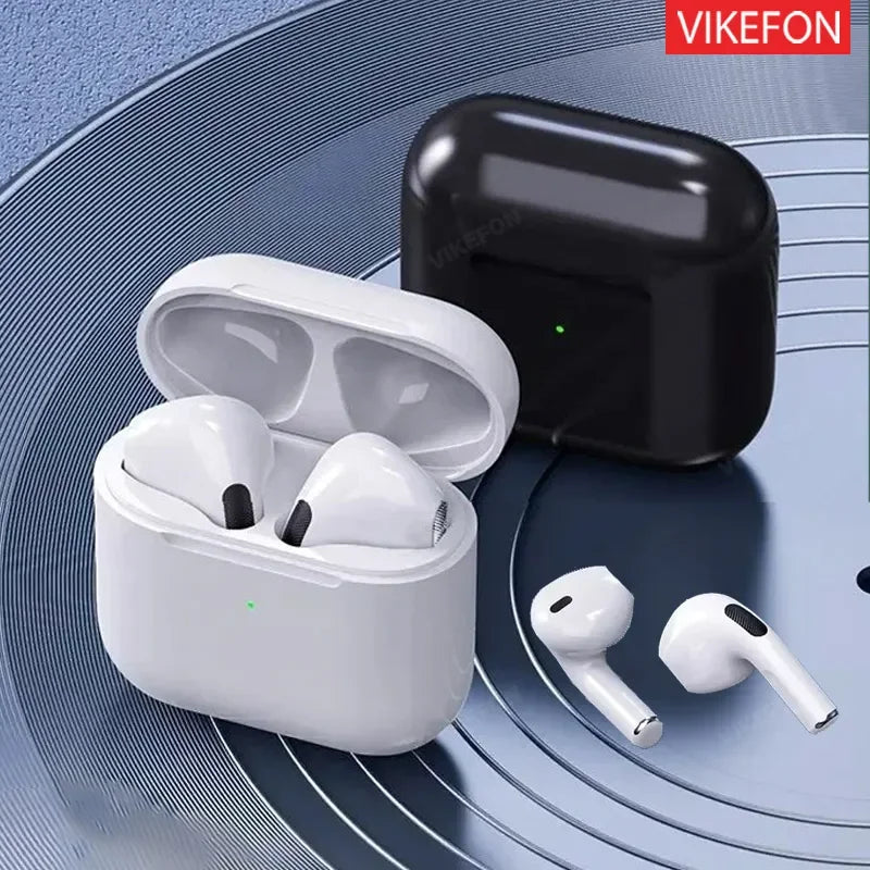 Pro 4 TWS Wireless Earbuds – Bluetooth 5.0 Waterproof Headphones with Mic for iOS, Android, PC & Gaming