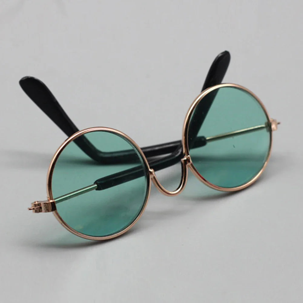 Labubu Doll Glasses – Cute Plastic Accessory for 10/15cm Cotton & Ropa Dolls
