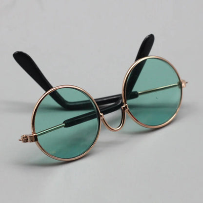 Labubu Doll Glasses – Cute Plastic Accessory for 10/15cm Cotton & Ropa Dolls