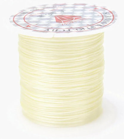 10M Strong Elastic Crystal Beading Cord – 1mm Stretch Thread for DIY Bracelets, Necklaces & Jewelry Making