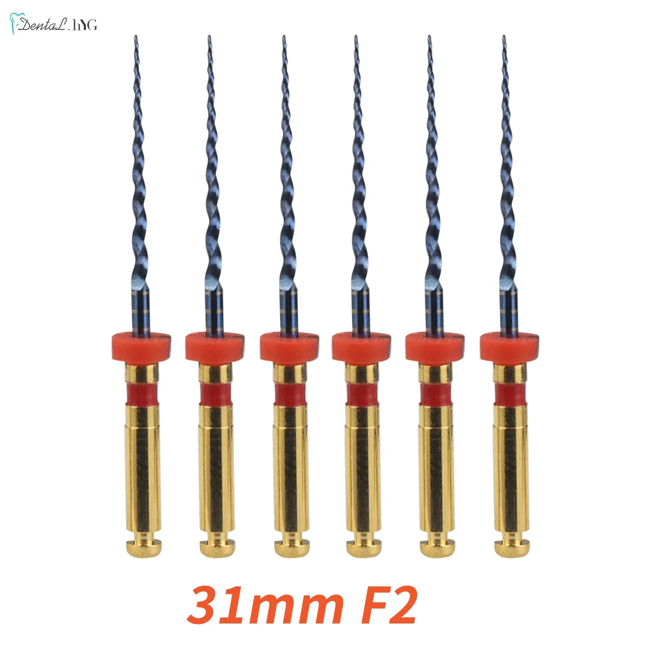 Dental SX-F3 Blue Nitinol Rotary Files – Endodontic Root Canal Engine Tool for Dentistry