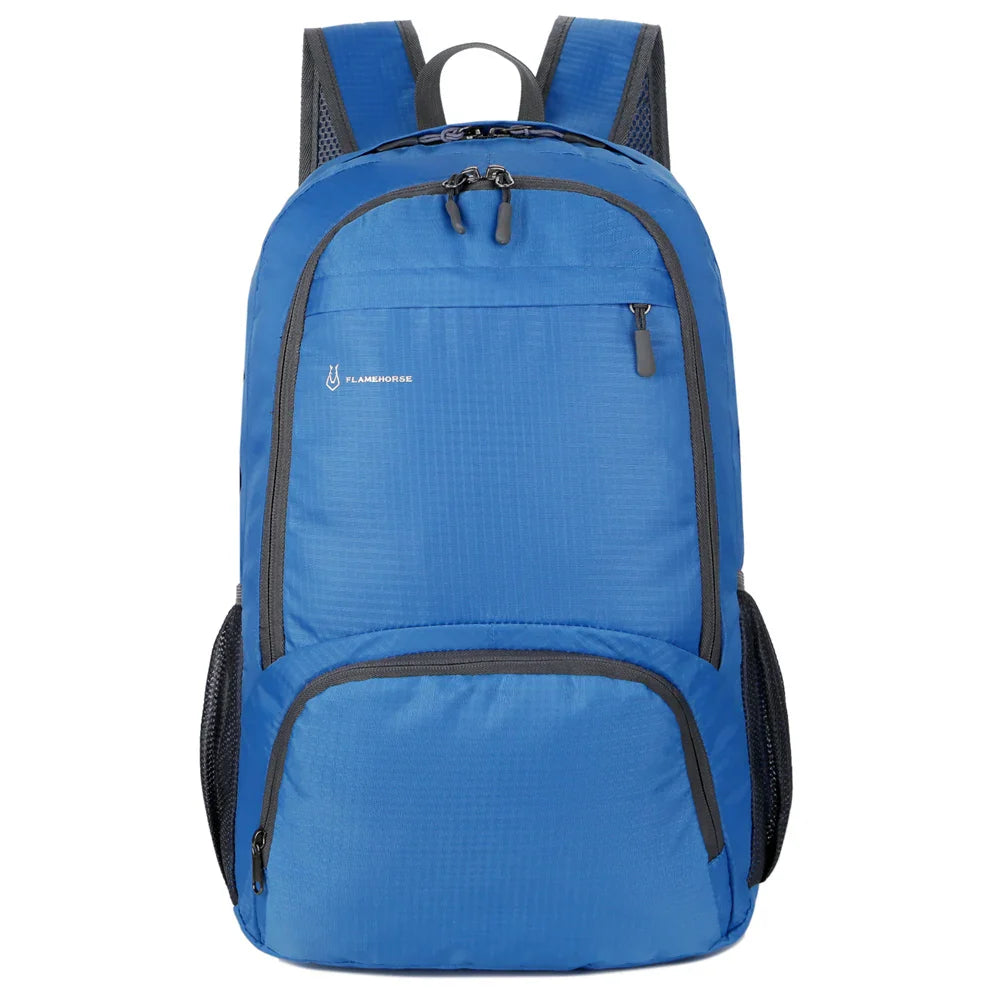 Lightweight Foldable Backpack - Waterproof Packable Daypack for Men & Women, Outdoor Travel, Hiking, Cycling & Camping Shoulder Bag