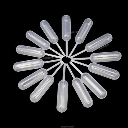 50PCS Mini Disposable Jam Dropper Pipettes - Perfect for Cupcakes, Sauces, Dessert Decorations - Easy Squeeze Transfer for Cake Decorating
