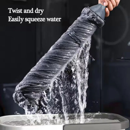 Multi-Functional Microfiber Mop | Automatic Rotating Self-Twisting Mop for Easy Hand-Free Cleaning | Household Water Mop