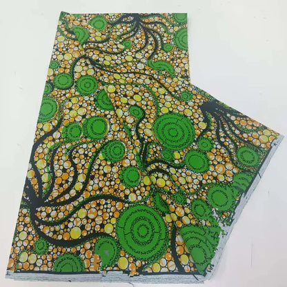 African Ankara Wax Print Fabric - 100% Cotton Batik Patchwork Sewing Material for Dresses & Crafts