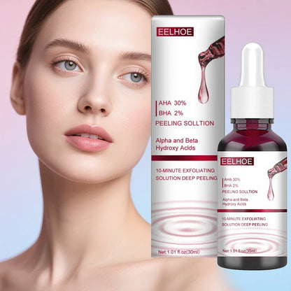 AHA 30% + BHA 2% Exfoliating Face Serum — Salicylic Acid Pore Shrink, Moisturizing & Oil Control Skin Care Essence
