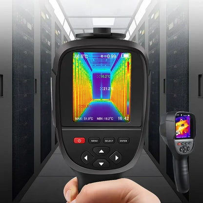 GW256 Handheld Infrared Thermometer – HD Digital Thermal Imager Camera, 2024 Floor & Wall Heating Pipe Tester