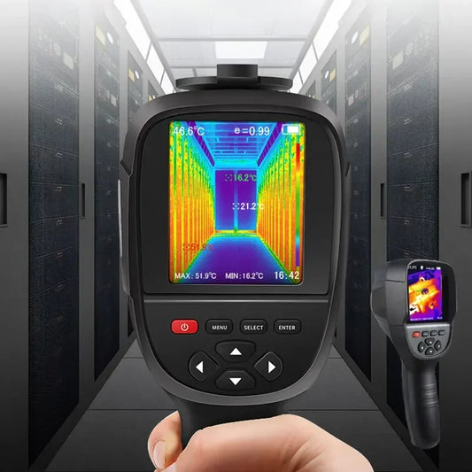 GW256 Handheld Infrared Thermometer – HD Digital Thermal Imager Camera, 2024 Floor & Wall Heating Pipe Tester