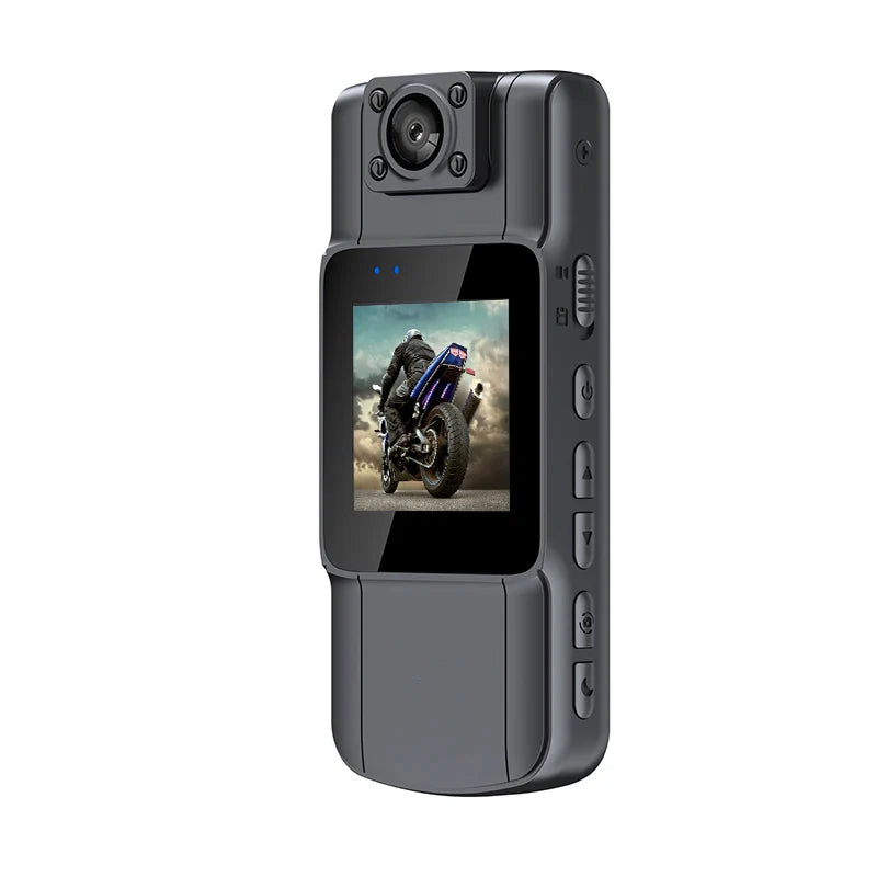 JOZUZE B23 1080P HD Mini Camera — Portable Digital Video Recorder with Infrared Night Vision, BodyCam & Small Bike Camcorder