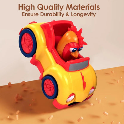 La Granja De Zenon Bartolito Pull-Back Toy Car – Inertia Car Set for Kids 1-3 Years, Birthday Gift