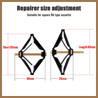 STONEGO 86mm Wall Mount Switch Box Repair Tool — Switch Cassette Repairer with Support Rod Electrician Accessory
