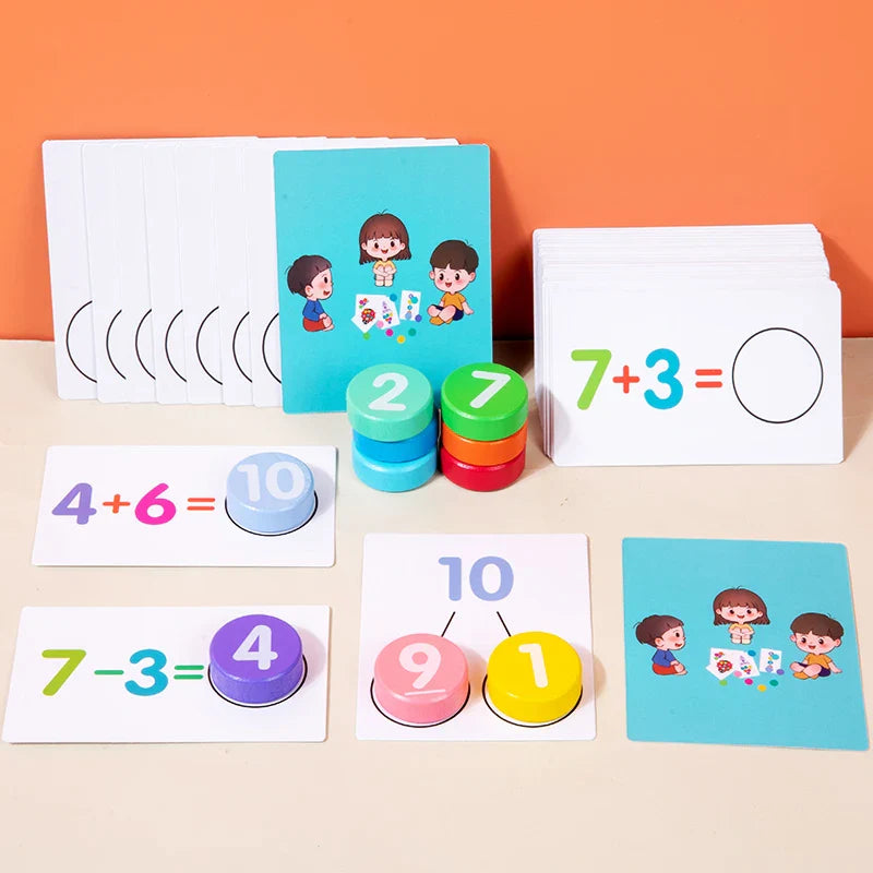 Children's Math Early Education Toy – Number Cognition & Mathematical Operations Learning Aids