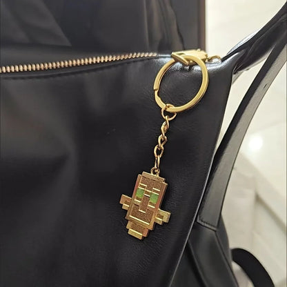 Totem of Undying Cosplay Keychain - Alloy Cyberpunk Pendant for Bags, Keys & Gaming Accessories