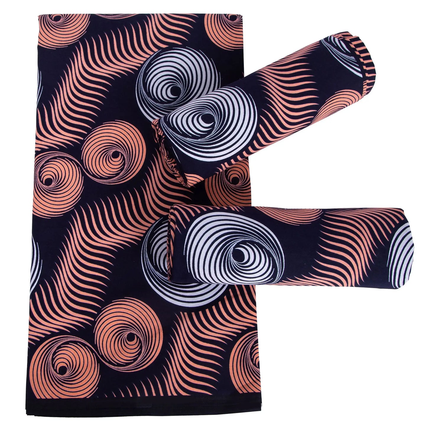 Original African Wax Print Fabric - 100% Cotton Colorful Dutch Ankara Pagne