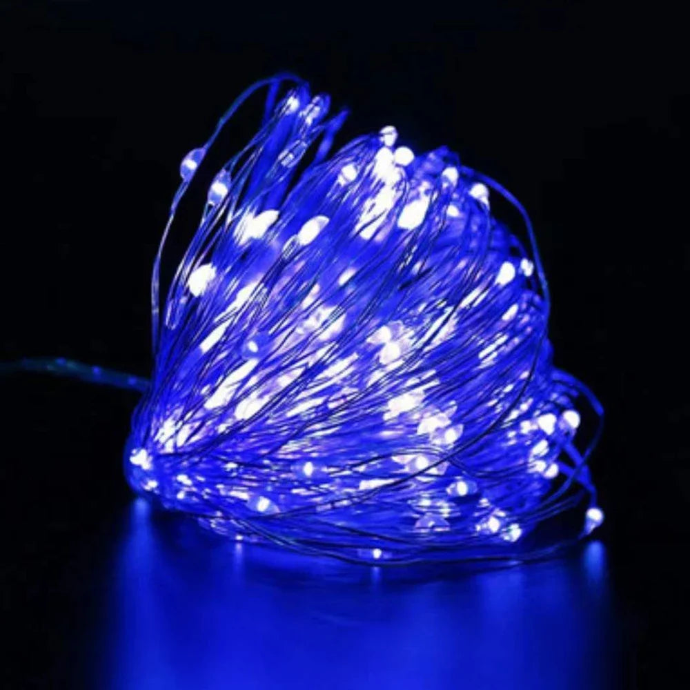 LED Copper Wire Fairy Lights - Waterproof Battery Operated String Lights for Wedding, Party, Christmas & DIY Decorations
