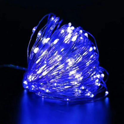 LED Copper Wire Fairy Lights - Waterproof Battery Operated String Lights for Wedding, Party, Christmas & DIY Decorations