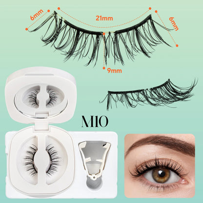 VYRILA Soft Magnetic Eyelashes Reusable No Glue 3D Natural Look Magnetic Lashes Kit Easy Apply Eye Makeup