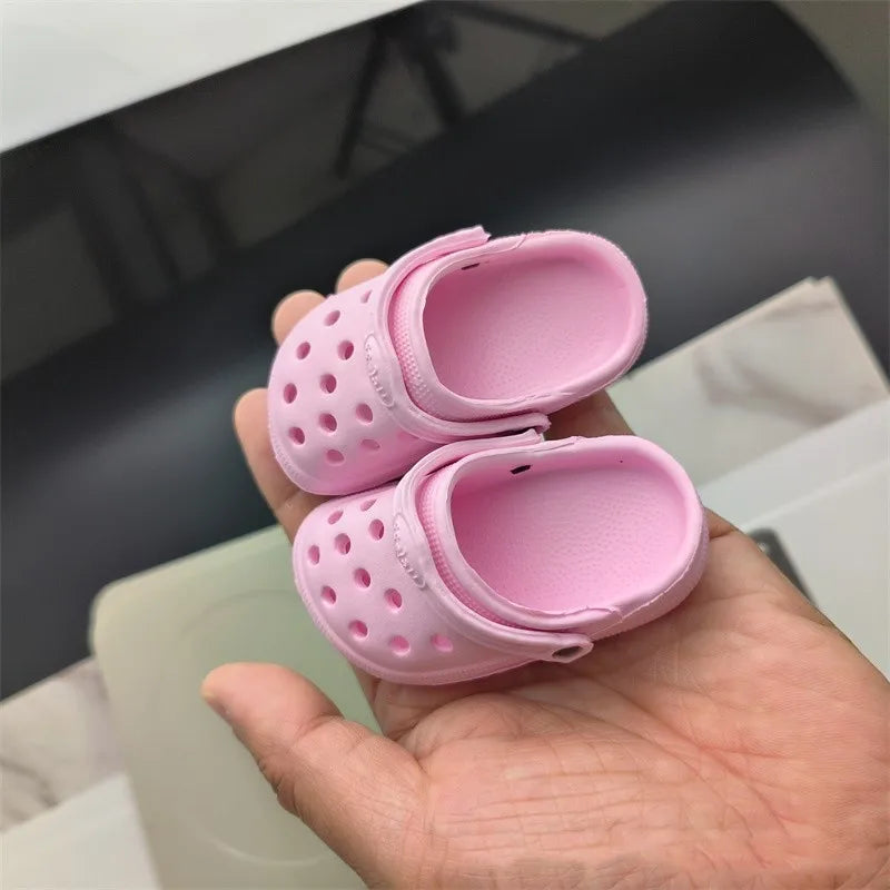 7cm Doll Sandal Shoes for 43cm Born Baby & 18-Inch American Dolls — Accessories for Doll Clothes, Girl’s Toy Gift